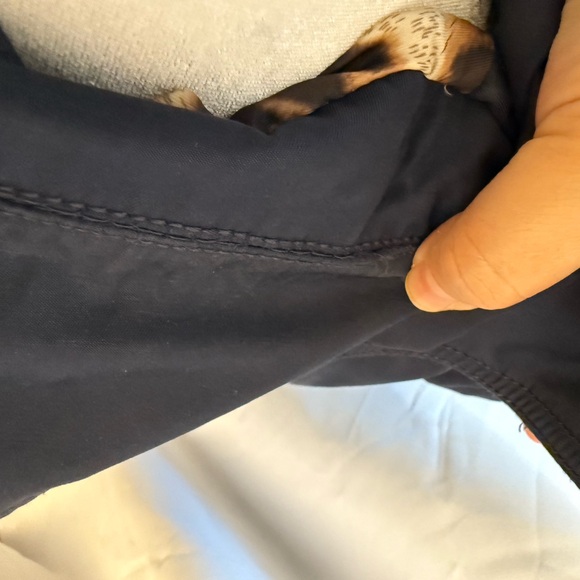 Laundry By Shelli Segal Blue Trench Coat size L - Picture 9 of 16